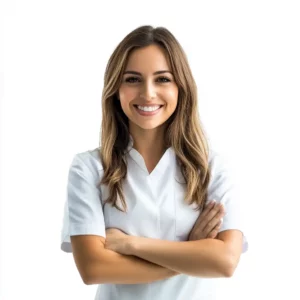 dentist, smiling and reminding you not to skip your regular dental visits